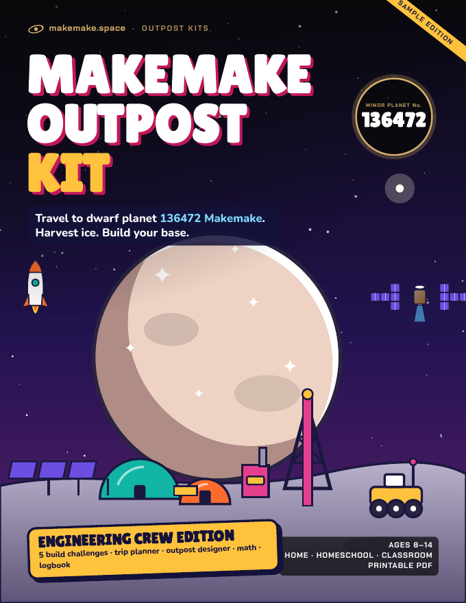 Makemake Outpost Kit sample, page cover